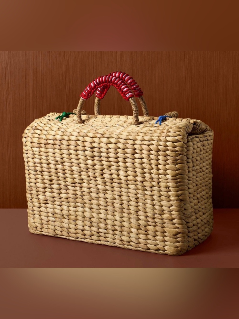 NWT Rosie Assoulin x Target Woven Weekender Tote Handbag